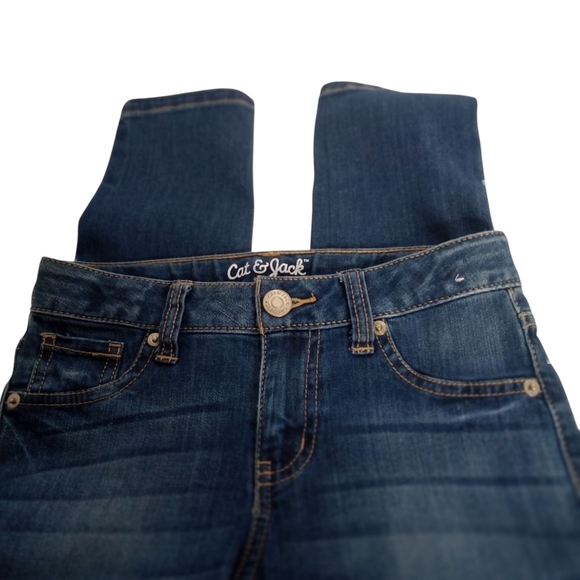 Cat & Jack Other - CAT & JACK GIRL'S SUPER SKINNY BLUE JEANS SIZE 10‎ VGC